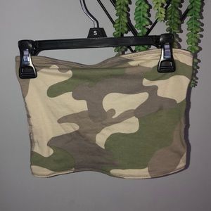 Camo Tube Top